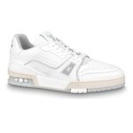 Louis Vuitton Trainer White Signature