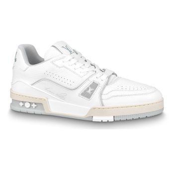 Louis Vuitton Trainer White Signature