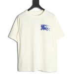Burberry blue label war horse print round neck short sleeves