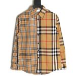 Burberry Double Brushed Striped Check Classic Shirt