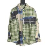 Acne studios patchwork checked shirt TSK1