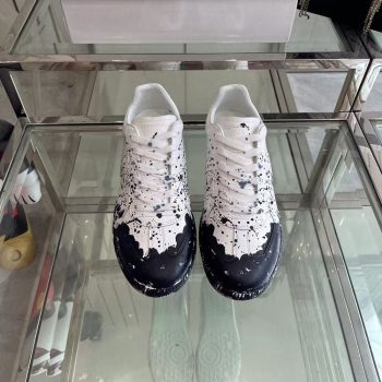 Maison Margiela Replica Low 'Paint Splatter - White Black'