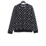 Louis Vuitton full pattern presbyopia jacquard sweater