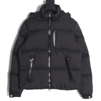 MONCLER Mouth MouthMoncler Mouth Mouth 23FW BESBRE Leather Zipper Short Down_CM_1