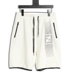 Fendi single side polka dot double F shorts