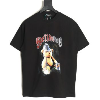 We11 Done Creative Bear Print Short Sleeve T-shirt TSK1