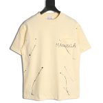 Maison Margiela splash print short-sleeved T-shirt