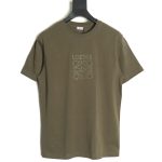 Loewe chest large embroidery short sleeve T-shirt TSK2