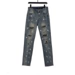 Amiri splash ink hot diamond jeans trousers