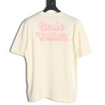 Louis Vuitton Tyler co-branded floral jacquard knitted short sleeves