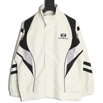 Balenciaga paneled track jacket