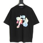 Louis Vuitton Watercolor Crew Neck Short Sleeve TSK1