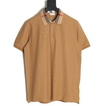 Burberry Classic Collar Check Short Sleeve Polo Shirt