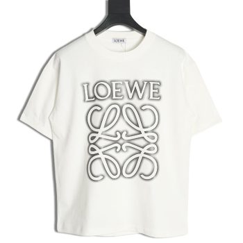 Loewe Shadow Four Leaf Clover Short Sleeve T-shirt