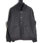 FENDI Fendi FD 22FW all-over jacquard FF double-sided wool bomber jacket