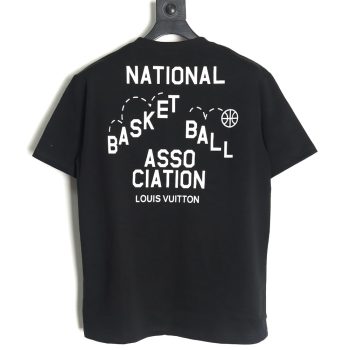 Louis vuitton & NBA joint Logo print short sleeve