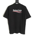 Balenciaga Wave Coke Embroidery Short Sleeve T-Shirt