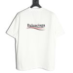 Balenciaga Coke wave print short sleeves