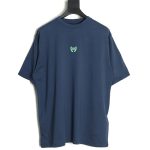 Balenciaga wheat ear embroidered short-sleeved T-shirt