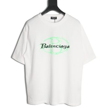 Balenciaga printed short sleeves