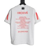 Balenciaga cracked arrow print short sleeves