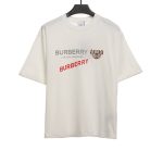 Burberry slogan bear print short sleeves
