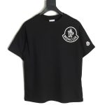Moncler chest embossed logo print short sleeves TSK1