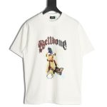 We11 Done Creative Bear Print Short Sleeve T-shirt