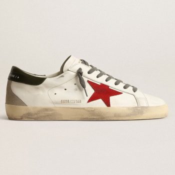 Golden Goose Super-Star 'red green'