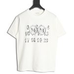 Maison Margiela double m print short-sleeved T-shirt