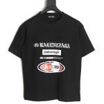 Balenciaga Destroyed Letters Short Sleeve T-shirt TSK1