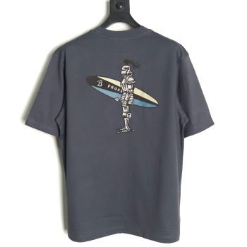 Burberry War Horse Surf Skate Print Short Sleeve T-Shirt TSK1