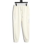 Louis Vuitton pocket embroidered logo cotton cargo trousers