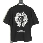 Chrome Hearts Sanskrit cross embroidered T-shirt