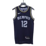 Grizzlies retro limited Morant No. 12 jersey