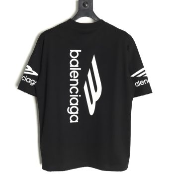 Balenciaga ski series printed short-sleeved T-shirt TSK1