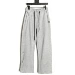 Chanel classic embroidered double C wide-leg trousers