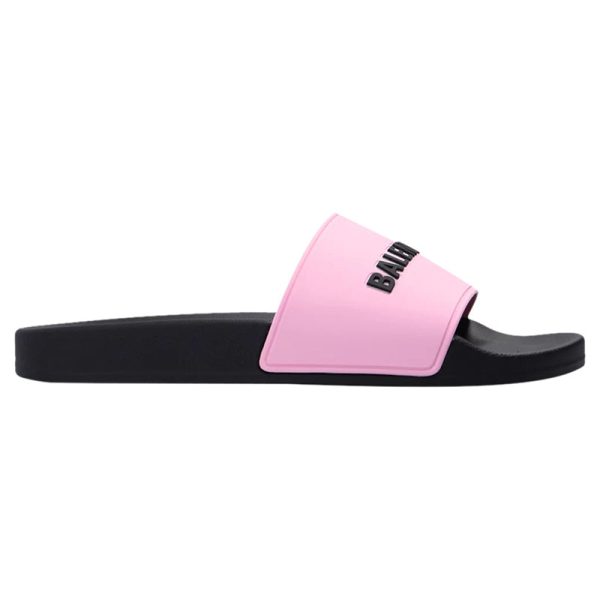 Balenciaga Pool Slides 'Pink Black'
