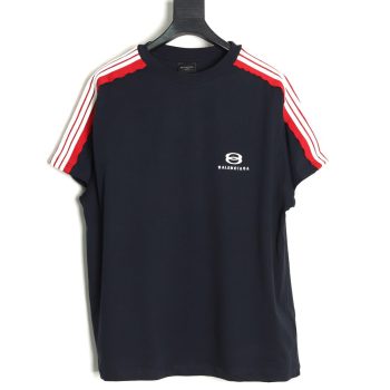 Balenciaga Web embroidered short-sleeved T-shirt