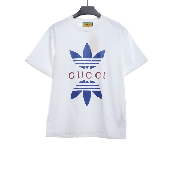 Gucci joint name clover letter print short sleeves