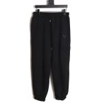 Prada triangle logo side pocket anklets
