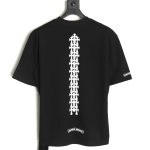 Chrome Hearts Sanskrit cross heavy foam print T-shirt TSK1