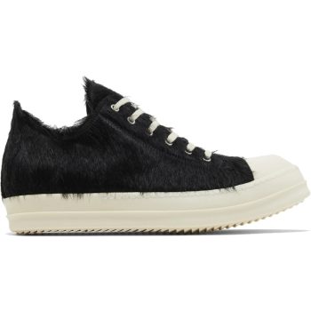 Rick Owens Strobe Low 'Black Cow Fur'