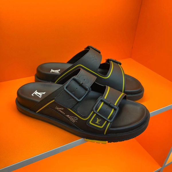 Louis Vuitton x NBA Trainer Mule Black