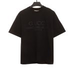 Gucci Classic City Series Embroidered Letters Short Sleeve