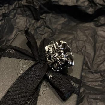 Chrome Hearts Square Cemetery Ring SC08921
