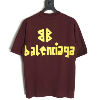 Balenciaga Tape Print Short Sleeve T-Shirt TSK1