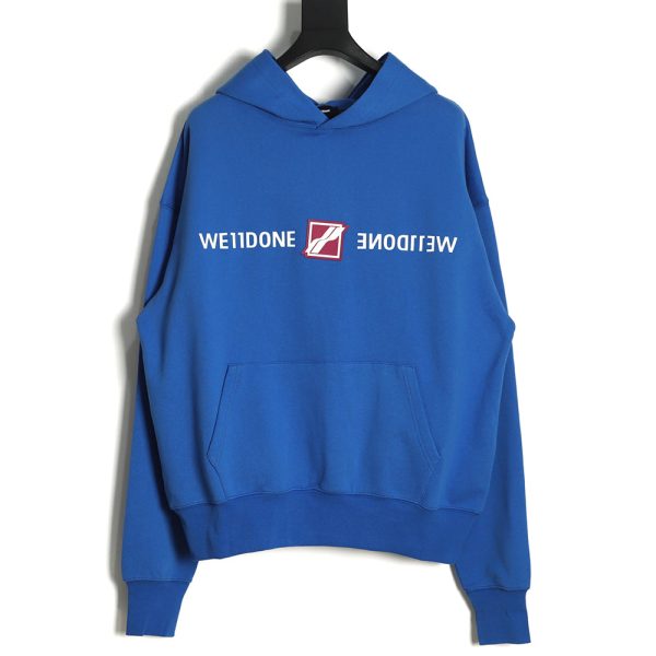 WE11 DONE 22FW Small Block Letter Hoodie TSK1