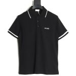 Celine classic embroidered small logo Polo short sleeve TSK1