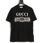 GUCCI Chinese New Year rabbit logo print cotton T-shirt TSK1